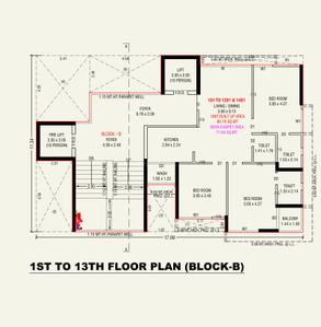 Project Image of 835.71 - 861.22 Sq.ft 3 BHK Apartment for buy in Sangath Foresta
