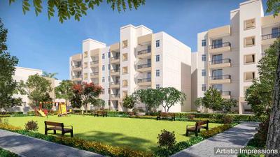 Project Image of 0.0 - 757.67 Sq.ft 2 BHK Apartment for buy in Ashiana Greens Phase 4