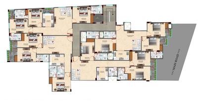 Project Image of 810.0 - 1377.0 Sq.ft 2 BHK Builder Floor for buy in New DS Apartment