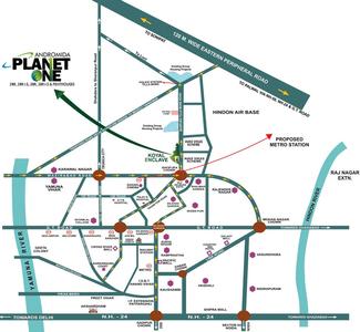 Project Image of 960.0 - 1580.0 Sq.ft 2 BHK Apartment for buy in Andromida Real Estate Planet One