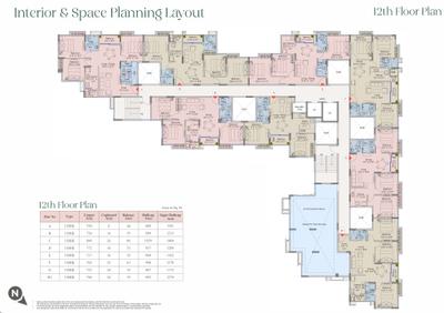 Project Image of 1162.0 - 1404.0 Sq.ft 3 BHK Apartment for buy in Prudent Gokulam