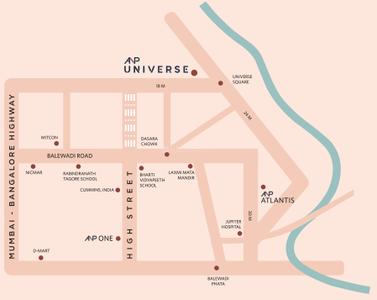 Project Image of 1064.0 - 3895.0 Sq.ft 3 BHK Apartment for buy in ANP Universe