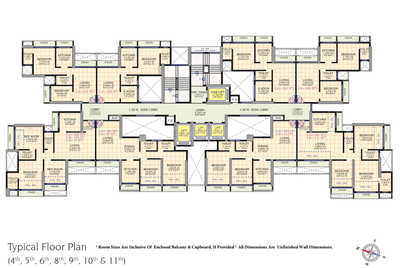 Project Image of 436.0 - 645.0 Sq.ft 1 BHK Apartment for buy in Lal Gami Jade