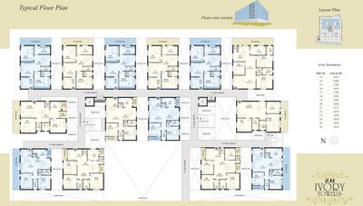 Project Image of 1300.0 - 2180.0 Sq.ft 2 BHK Apartment for buy in ZR Ivory Towers
