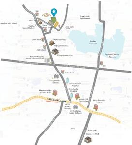 Project Image of 1235.0 - 1950.0 Sq.ft 2 BHK Apartment for buy in Vazhraa Prathik