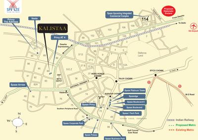 Project Image of 2905.0 - 3865.0 Sq.ft 3.5 BHK Apartment for buy in Spaze Kalistaa