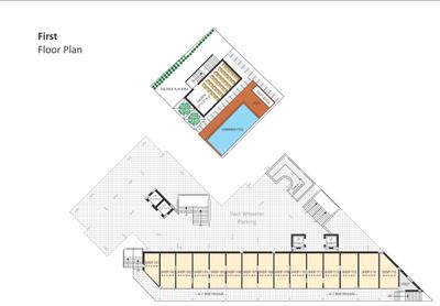 Project Image of 516.78 - 538.3 Sq.ft 2 BHK Apartment for buy in Shree Padmanabh Shyama Sky Life