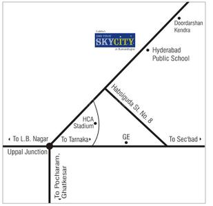 Project Image of 1305.0 - 1885.0 Sq.ft 2 BHK Apartment for buy in SMR Vinay Sky City