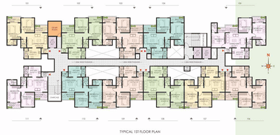 Project Image of 714.0 - 901.0 Sq.ft 2 BHK Apartment for buy in Shreesha Icon