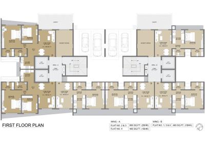 Project Image of 485.0 - 1175.0 Sq.ft 1 BHK Apartment for buy in Ajmera Boulevard