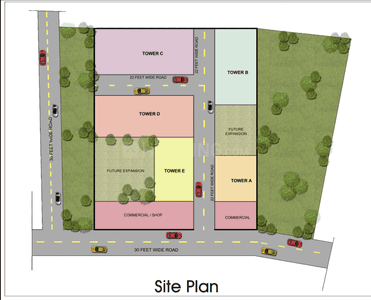 Project Image of 0.0 - 1395.0 Sq.ft 3 BHK Apartment for buy in NS Green Avenue