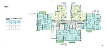 Project Image of 989.0 - 2323.0 Sq.ft 3 BHK Apartment for buy in Sugam Morya