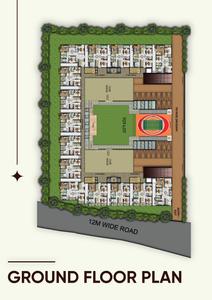 Project Image of 1665.0 - 2115.0 Sq.ft 3 BHK Apartment for buy in Krishna Kunj Central Courtyard