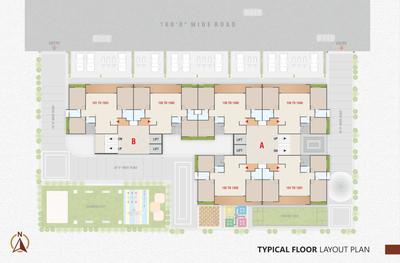 Project Image of 2718.0 - 2754.0 Sq.ft 3 BHK Apartment for buy in Shreem Arise