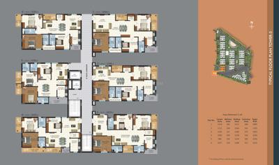 Project Image of 1165.0 - 2165.0 Sq.ft 2 BHK Apartment for buy in Vasavi Sri Nilayam