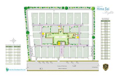 Project Image of 981.0 - 2004.0 Sq.ft 2 BHK Apartment for buy in Sree HIMA Sai Hights