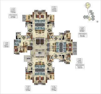 Project Image of 950.0 - 1740.0 Sq.ft 2 BHK Apartment for buy in Mantri Webcity