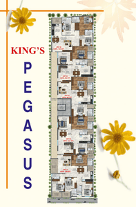Project Image of 962.0 - 2240.0 Sq.ft 2 BHK Apartment for buy in Kings Pegasus