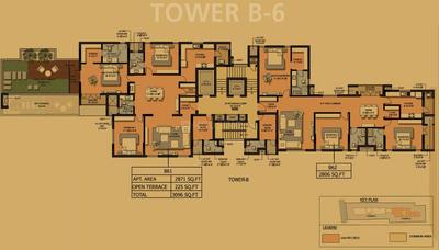 Project Image of 2794.0 - 5588.0 Sq.ft 3 BHK Apartment for buy in Akshaya 36 Carat