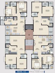 Project Image of 945.0 - 1665.0 Sq.ft 2 BHK Apartment for buy in Sahjanand Dev Krupa Crystal