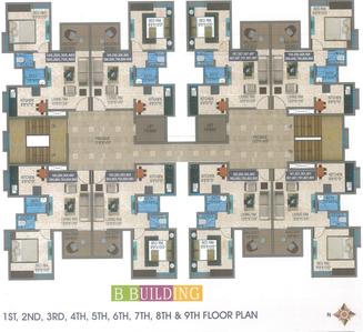 Project Image of 0.0 - 681.0 Sq.ft 2 BHK Apartment for buy in Sameer Building A B C