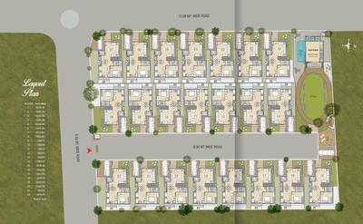 Project Image of 0.0 - 2300.0 Sq.ft 4 BHK Villa for buy in Valencia II