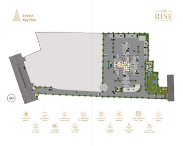 Project Image of 1959.0 - 2786.0 Sq.ft 3 BHK Apartment for buy in R Sandesh The Rise