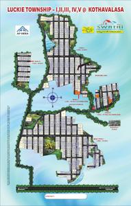 Project Image of 1503.0 - 1998.0 Sq.ft Residential Plot Plot for buy in Swathi Luckie Township