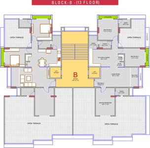 Project Image of 667.69 - 937.43 Sq.ft 2 BHK Apartment for buy in Shree Shakti Aastha Pride
