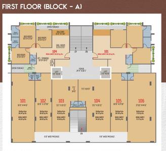 Project Image of 627.75 - 1917.81 Sq.ft 2 BHK Apartment for buy in Tirth 3
