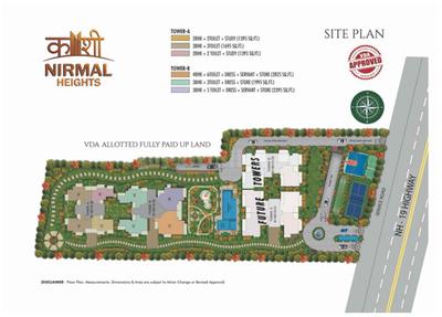 Project Image of 1395.0 - 2825.0 Sq.ft 2.5 BHK Apartment for buy in Shivyatan Kashi Nirmal Heights
