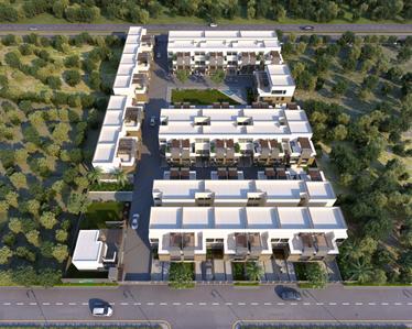 Project Image of 1500 Sq.ft 4 BHK Independent House for sale in Kudasan for Rs. 20000000
