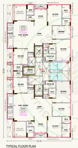 Project Image of 878.23 - 2134.7 Sq.ft 2 BHK Apartment for buy in Zaveri Prive 88