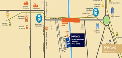Project Image of 955.0 - 1329.0 Sq.ft 2 BHK Apartment for buy in PGP Oaks
