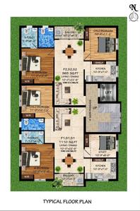 Vasiyam Zigma Vasiyam Zigma Cluster Plan from 1st to 3rd Floor 1