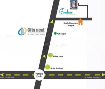 City Next Next Omkar Annex Location Plan 1