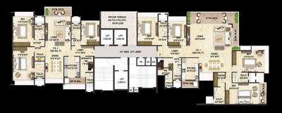 Project Image of 1168.64 - 2291.64 Sq.ft 3 BHK Apartment for buy in Goodwill Wisteria