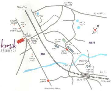Project Image of 550.0 - 1264.0 Sq.ft 1 BHK Apartment for buy in Kartik Residency