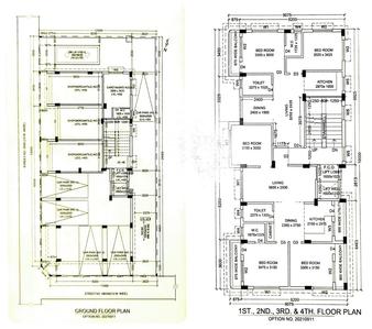 Project Image of 0.0 - 1250.0 Sq.ft 3 BHK Apartment for buy in Shree Sai Tansam Individual Project