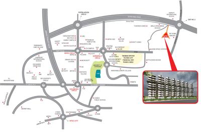 Project Image of 1495.0 - 2535.0 Sq.ft 3 BHK Apartment for buy in Atulyam Trident