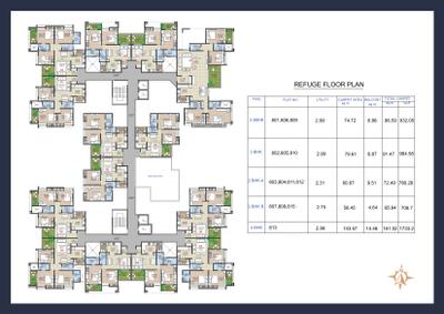 Project Image of 1053 Sq.ft 2 BHK Apartment / Flat for sale in Punawale for Rs. 7700000