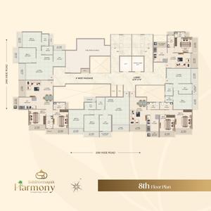 Project Image of 348.15 - 581.8 Sq.ft 1 BHK Apartment for buy in Riu Siddhivinayak Harmony