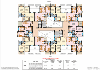 Project Image of 520.65 - 597.07 Sq.ft 1 BHK Apartment for buy in Golden Winds Building B Phase 3