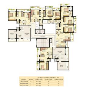 Project Image of 630.0 - 1350.0 Sq.ft 1 BHK Apartment for buy in Ekta Parksville Phase III
