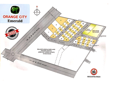 Project Image of 1148.62 - 5410.48 Sq.ft Residential Plot Plot for buy in Orange City Emerald