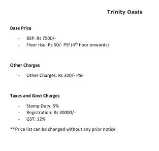 Project Image of 393.0 - 535.0 Sq.ft 1 BHK Apartment for buy in Balaji Trinity Oasis