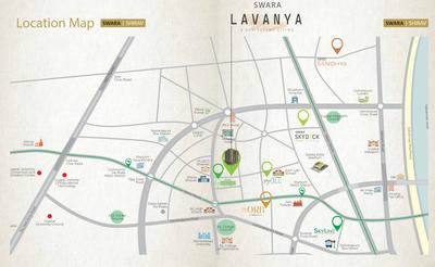 Swara Lavanya Location Plan 1