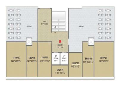 Project Image of 601.16 - 654.12 Sq.ft 2 BHK Apartment for buy in Vijaya Victoria Residency