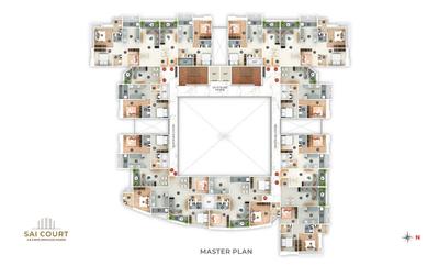 Project Image of 923.0 - 1372.0 Sq.ft 2 BHK Apartment for buy in Sai Court