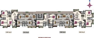 Project Image of 975.0 - 2294.0 Sq.ft 3 BHK Apartment for buy in Tranquil Towers